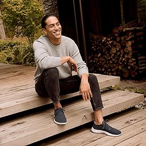 【Allbirds 】オールバーズ　フラットシューズ　ブラック 25センチ Amazon | [Allbirds] スニーカー ツリーランナー TREERUNNER